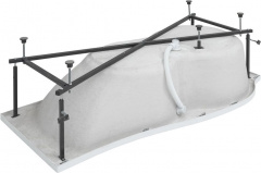 Каркас сварной для акриловой ванны Aquanet Nicol 170x70 L/R