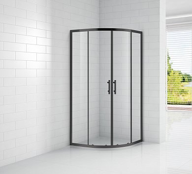 ECO-O-R-2-90-C-NERO Душевой уголок