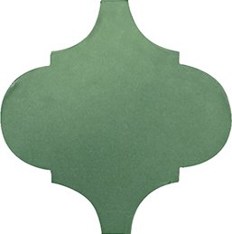 Плитка настенная 65008 Арабески Майолика зеленый 26*30*7 (10шт\0.59м2), м2