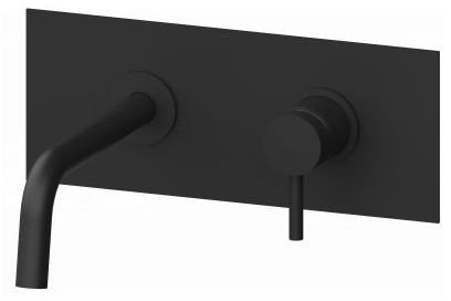 Смеситель для раковины Paffoni Light LIG105NO (с внутренней частью) черный матовый