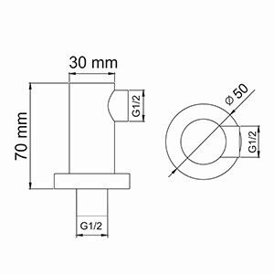 A102 Подключение шланга Wasserkraft