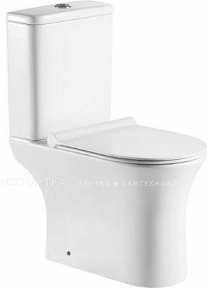 Чаша напольного унитаза Aquanet Rimless Roll 2-C CL-12289
