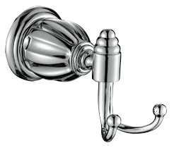 Крючок двойной RUSH Socotra, 20х13х12 см, хром, ST12220