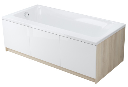 Ванна акриловая прямоугольная Cersanit SMART 170x80, правая