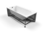 Ванна акриловая прямоугольная Cersanit SMART 170x80, правая
