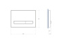 Кнопка PILOT для LINK PRO_VECTOR_LINK_HI-TEC стекло белый