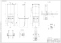 Унитаз с инсталляцией Cersanit Crea Square Co Dpl Eo Slim 63997