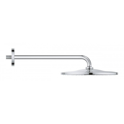 Верхний душ GROHE Rainshower 310 Mono с душевым кронштейном, ограничитель расхода воды 9,5 л/мин, хром (26558000)