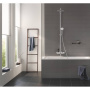 Душевая система поворотная с термостатом с изливом Grohe SmartControl хром (26510000)