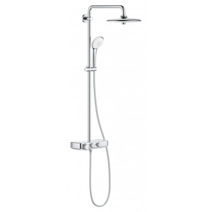 Душевая система поворотная с термостатом Grohe SmartControl хром (26509000)