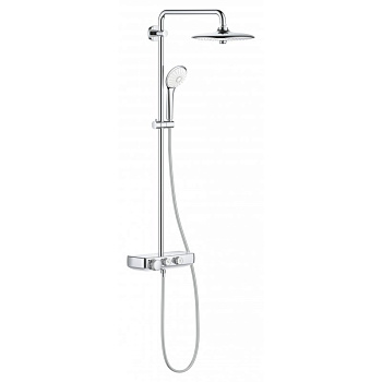 Душевая система поворотная с термостатом Grohe SmartControl хром (26509000)