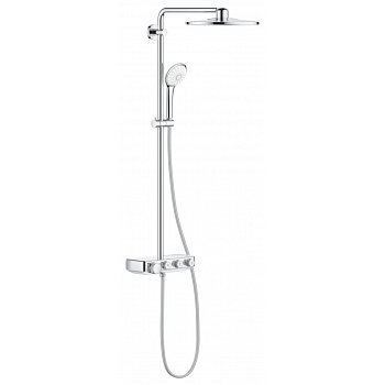 Душевая система поворотная с термостатом Grohe SmartControl хром (26507000)