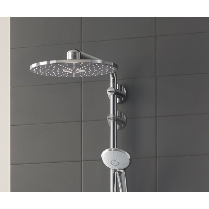 Душевая система поворотная с термостатом Grohe SmartControl хром (26507000)