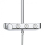 Душевая система поворотная с термостатом Grohe SmartControl хром (26507000)