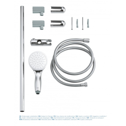 Душевой гарнитур Grohe Tempesta New 100 27598001 хром