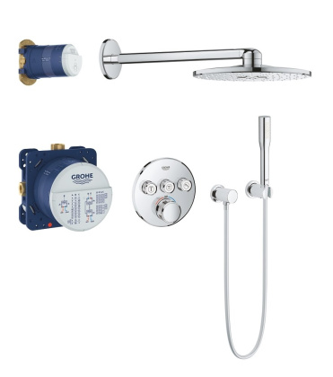 Набор для комплектации душа, GROHE Rainshower SmartActive 310, хром (34705000)