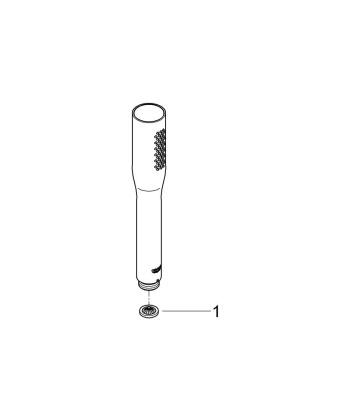 Набор для комплектации душа, GROHE Rainshower SmartActive 310, хром (34705000)