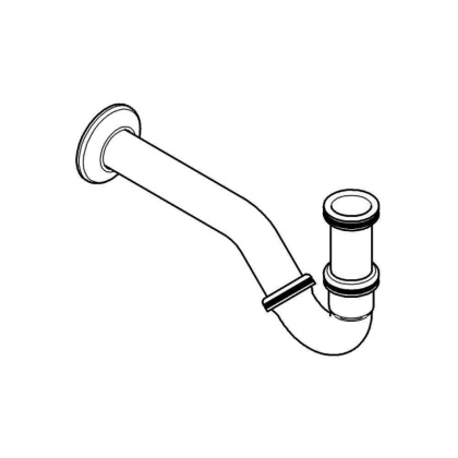 Сифон для биде GROHE 1 1/4″, хром (28946000)