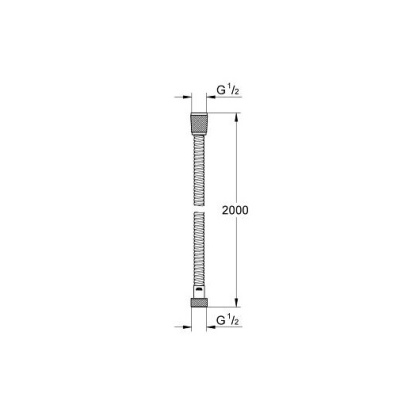 Шланг для душа Grohe 28140000