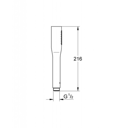Душ ручной Grohe Euphoria Cosmopolitan Stick 27367000 хром