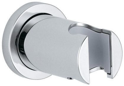 Настенный держатель для ручного душа GROHE Rainshower с круглой розеткой, хром (27074000)