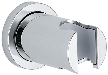 Настенный держатель для ручного душа GROHE Rainshower с круглой розеткой, хром (27074000)
