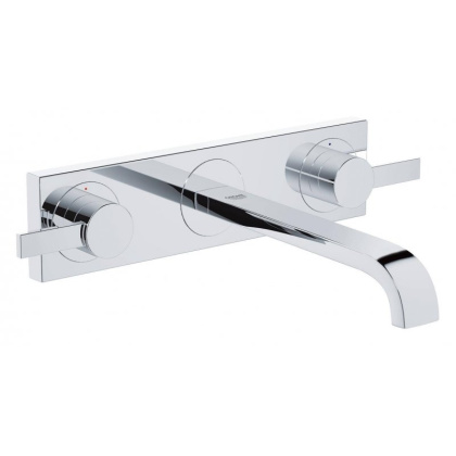Внешняя часть смесителя для раковины GROHE Allure (3 отверстия) вынос 220 мм, хром (20193000)
