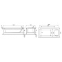 Акриловая ванна Jacob Delafon Sofa 180x80 E60516RU-00, шт