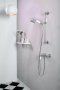 Душевой гарнитур Jacob Delafon Louise E24364-CP, хром, шт