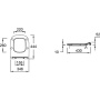 Комплект Jacob Delafon унитаз c инсталляцией и кнопкой Struktura, E21750RU-00, шт