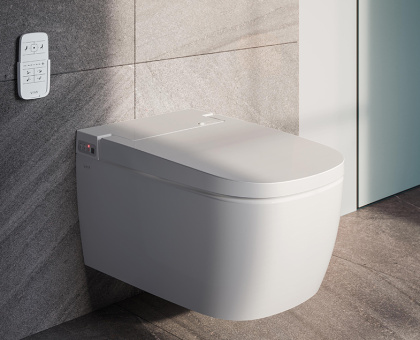 Интеллектуальный подвесной унитаз VitrA V-Care Basic