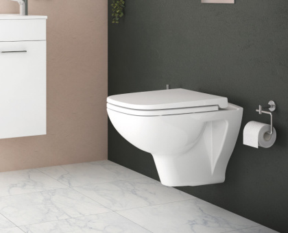 Унитаз VitrA S20 безободковый фарфор, антибактериальная глазурь 7508B003-0075