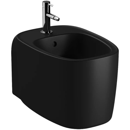 Подвесное биде VitrA Plural, цвет Матовый Черный