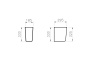 Полупьедестал VitrA S20 5281B003-7201 фарфор белый