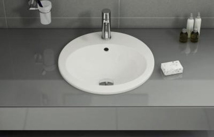 S20 Накладная раковина 53cm-цвет белый