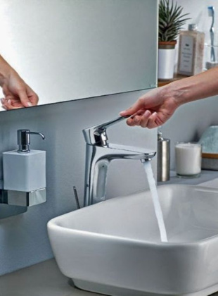 Смеситель для раковины высокий VITRA X-Line A42322EXP