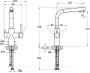 Смеситель Split для кухни, с изливом для фильтрованной воды.