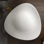 Овальная ванна из искусственного камня Riho Oviedo 160x160 белая BS5000500000000