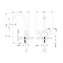 Смеситель Lemark Flora LM0104C для кухни