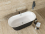 Акриловая ванна Aquanet Family Smart 170x78 88778 Gloss Finish черный глянец