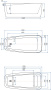 Акриловая ванна Aquanet Family Trend 170x78 90778 Matt Finish