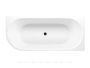 Акриловая ванна Aquanet Family Elegant B 180x80 3806N Matt Finish (панель Black matte)