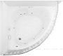Карниз для ванны Aquanet Bali полукруглый 150х150