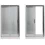 Душевой уголок Aquanet Delta NPE1131 120x80, прозрачное стекло