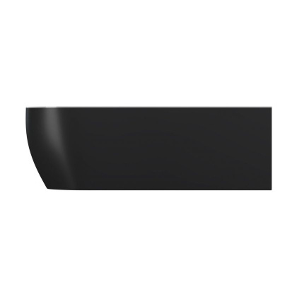 Акриловая ванна Aquanet Family Elegant B 180x80 3806N Gloss Finish (панель Black matte)