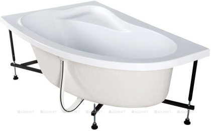 Каркас сварной для акриловой ванны Aquanet Luna 155x100 L