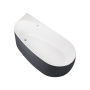 Акриловая ванна Allen Brau Priority 2 170x80 2.31002.21 белый матовый