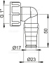 Штуцер G1"/17–23