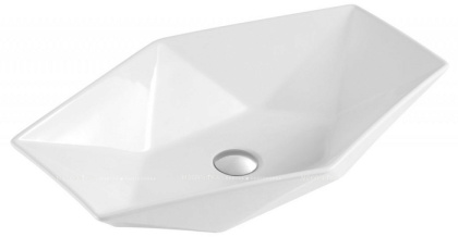 Раковина накладная керамическая BB1344B, 640x415x125
