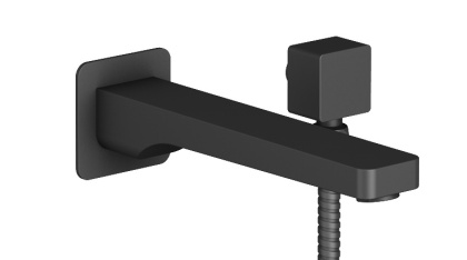 Душевая система Timo Petruma SX-5149/03SM скрытого монтажа с термостатом, черная матовая